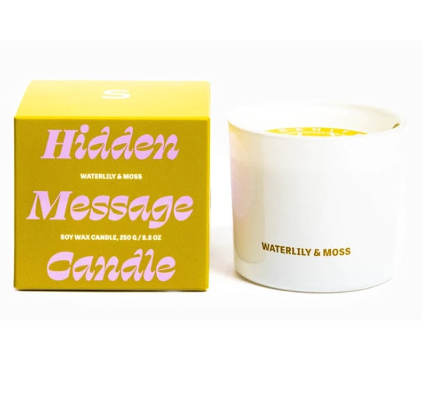 Hidden Message 250g - Waterlily & Moss