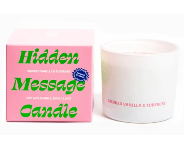Hidden Message 250g - Smoked Vanilla & Tuberose