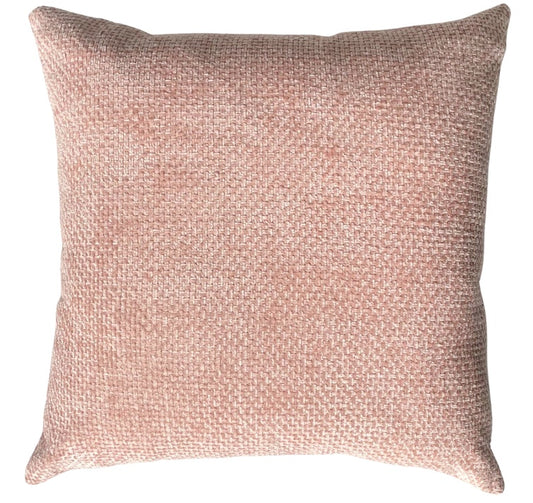 Cross Hatch Cushion with Inner Light Pink