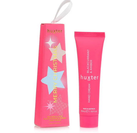 Hanging 35ml Hand Cream - Xmas Sparkles (Blackcurrant & Amber)