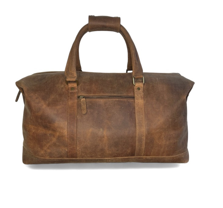 Leather Travel Bag - Small Duffle (Forbes)