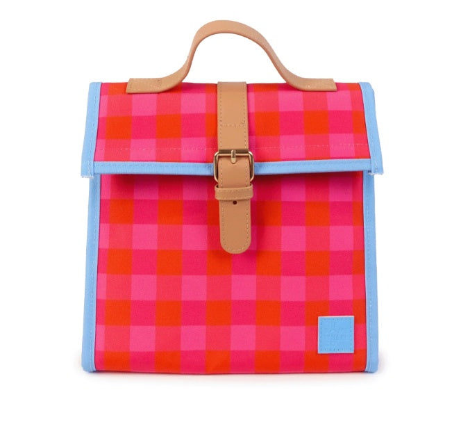 Cherry Pie Lunch Satchel w/ Shoulder Strap