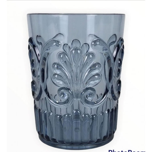 Acrylic Tumbler Scollop BLUE