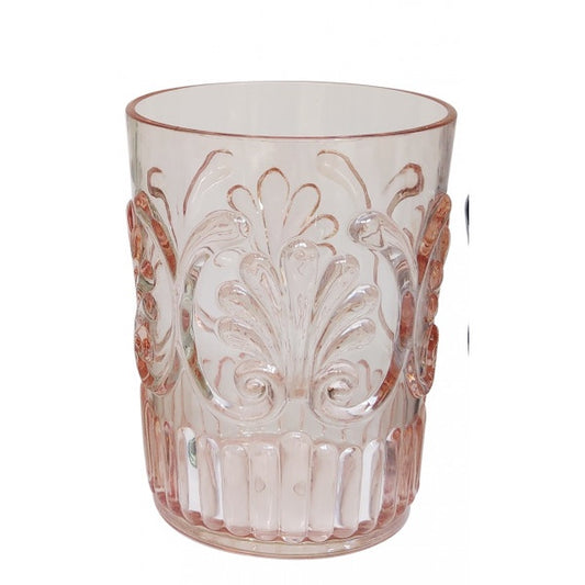 Acrylic Tumbler Scollop BLUSH