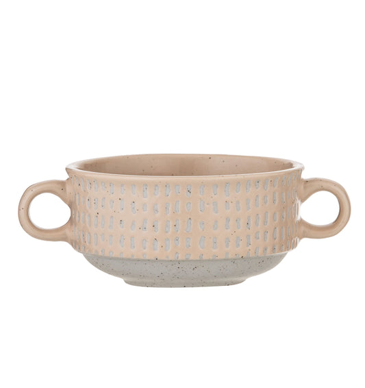 Kitson Ramekin w/handles - Nude