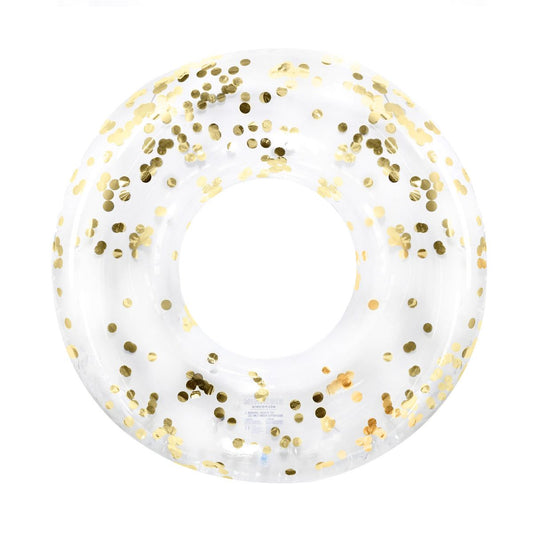 Minnidip Gold Confetti Ring Float