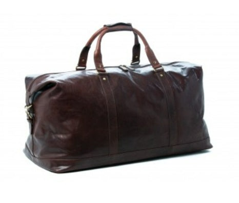 Leather Travel Bag - Large Overnighter (Marcus)