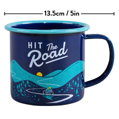 Enamel Mug - Hit The Road