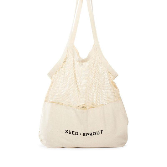 Mixed Mesh Tote