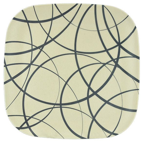 Bamboo Plate | 26cm | Go Bamboo 'Circles'