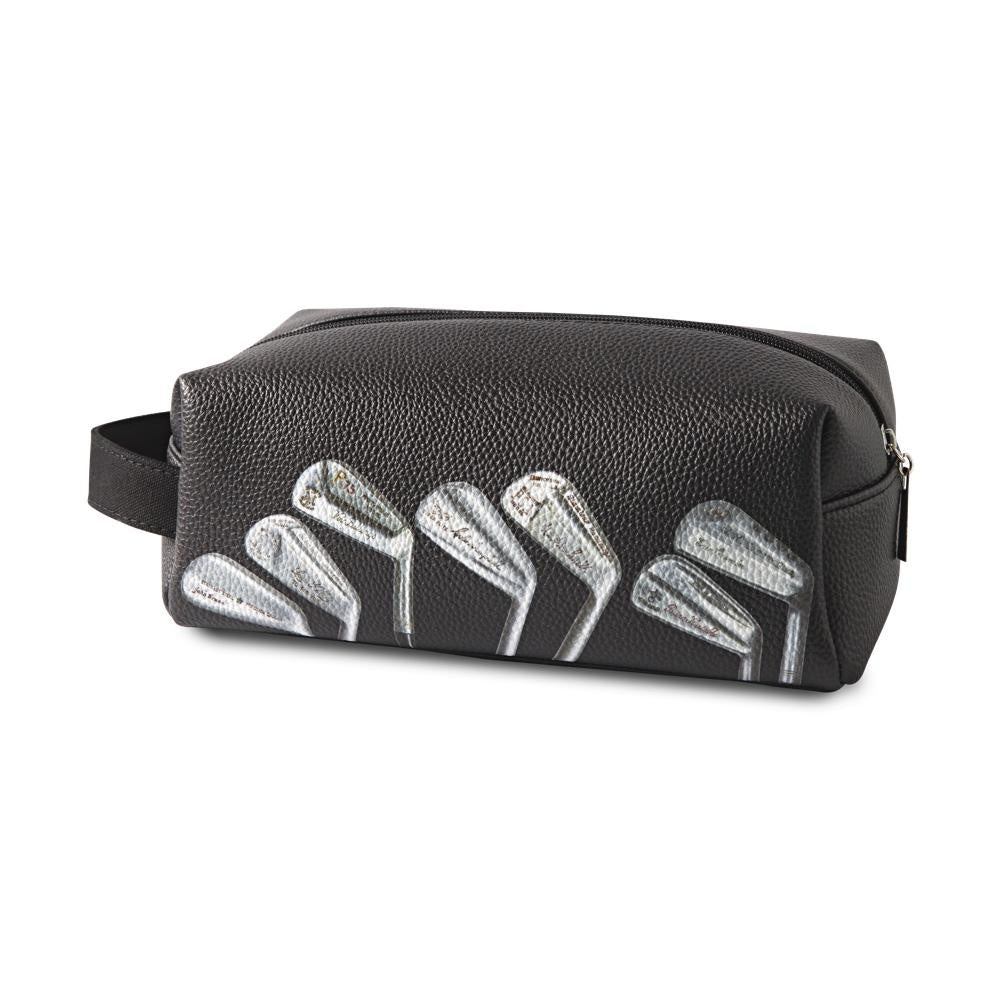 Large Wash Bag - Vintage Signature Golf Clubs