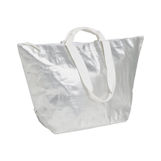 Light Carry Me Tote - Metallic - Silver