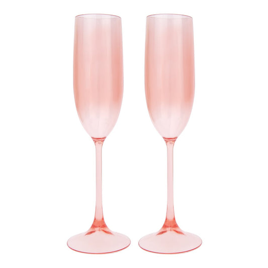 Poolside Champagne Flutes