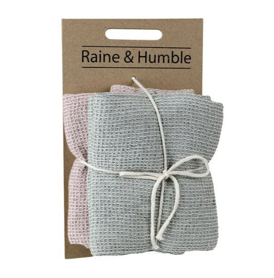 Chambray Waffle Tea Towel Pack (2)