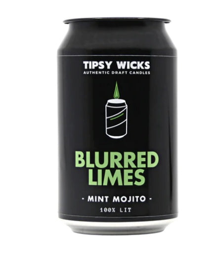 Candle in a Can - Blurred Limes (Mint Mojito)