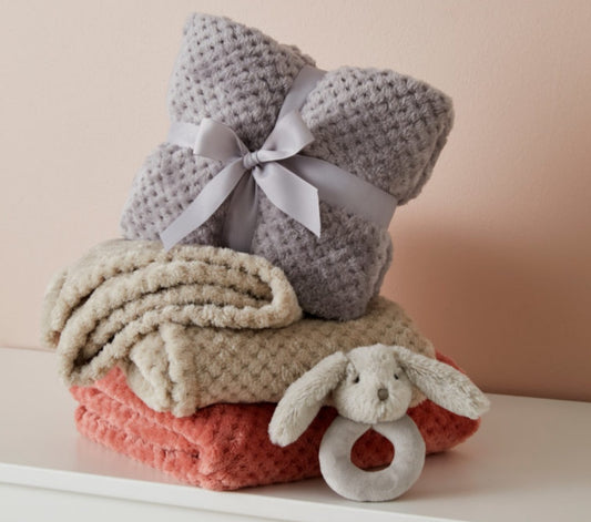 Aria Baby Blanket - 3 colours