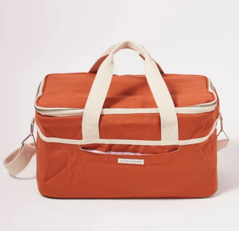 Canvas Cooler Bag - Terracotta