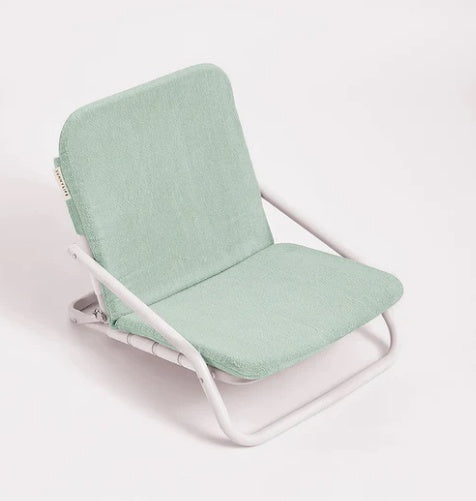 Cushioned Beach Chair - Sage