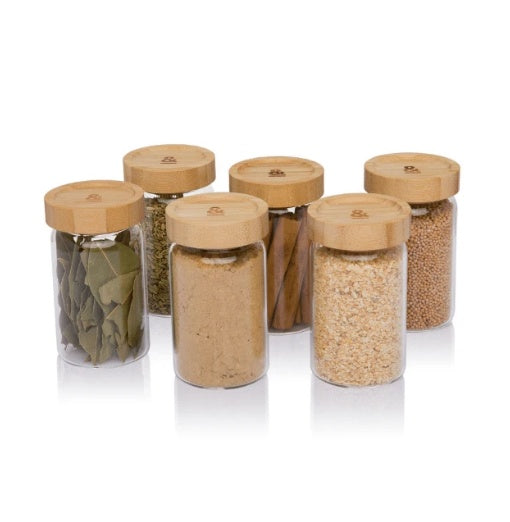 Spice Jars - Set of 6