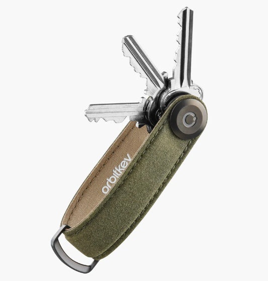 Orbitkey 2.0 Waxed Canvas Key Organiser