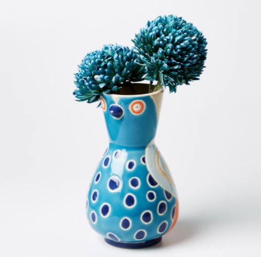 Beaky Vase Blue