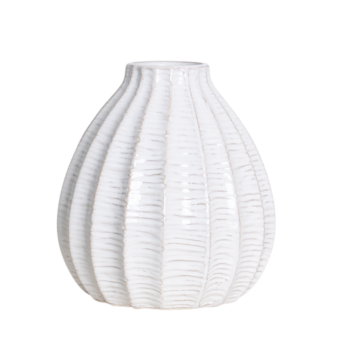 Ceramic Vase (Cream) 19cm