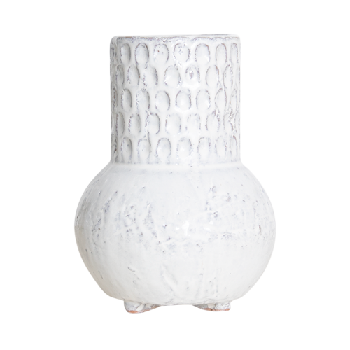 Ceramic Vase (Cream) 22cm