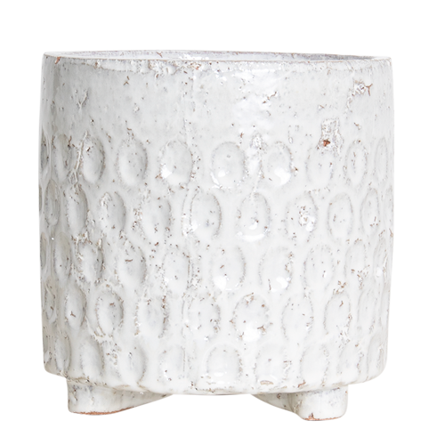 Ceramic Vase (Cream) 18cm