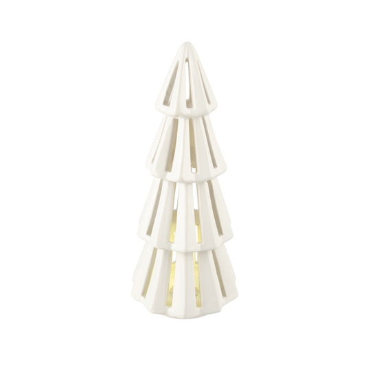 Ceramic LED White Tree (large)