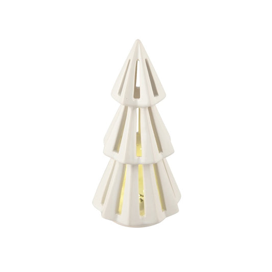 Ceramic LED White Tree (small)