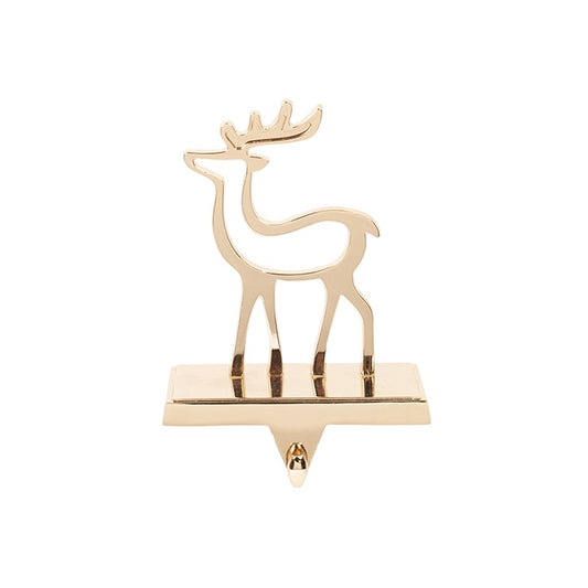 Metal Stocking Holder - Deer (copper)