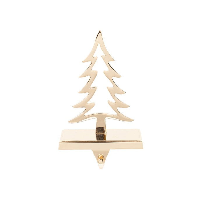 Metal Stocking Holder - Tree (copper)