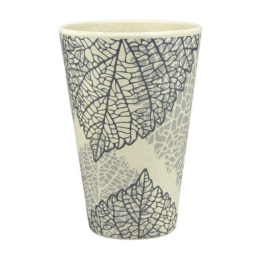 Bamboo Tumbler | 400ml | Go Bamboo 'Falling Leaves'