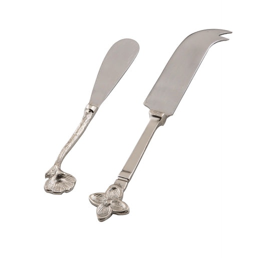 Fleur Cheese Knife & Spreader