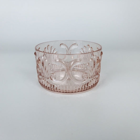 Acrylic Snack Bowl Blush Scollop